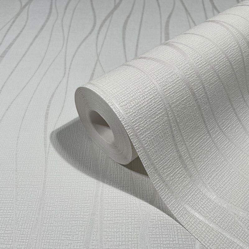 Tapete Weiß Novamur Vliestapete (1041304)