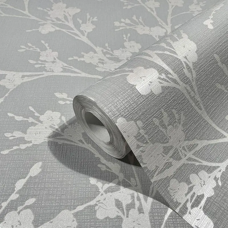 Tapete Grau, Silber Novamur Vliestapete (1041301)