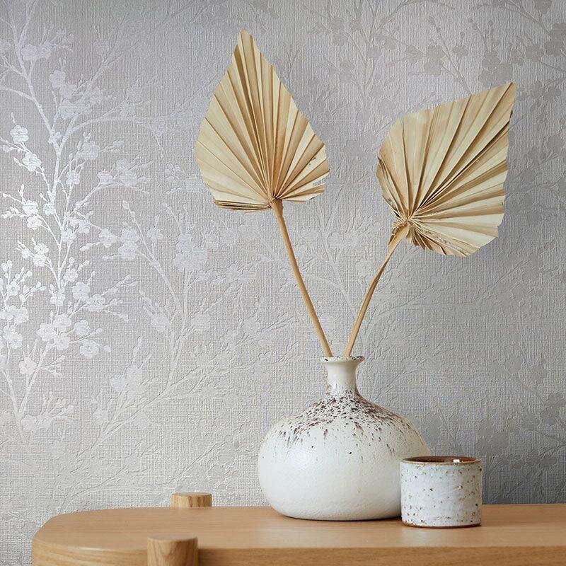 Tapete Beige, Creme, Weiß Novamur Vliestapete (1041299)