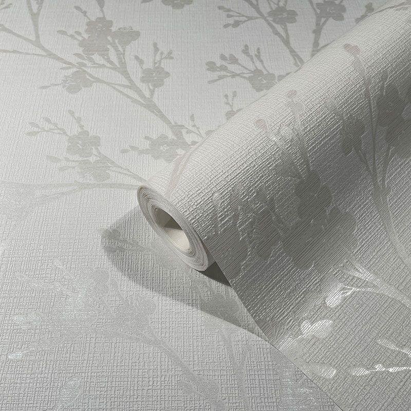 Tapete Beige, Creme, Weiß Novamur Vliestapete (1041299)