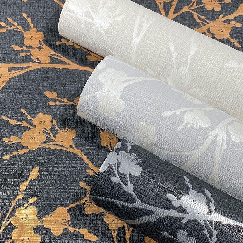 Tapete Beige, Creme, Weiß Novamur Vliestapete (1041299)