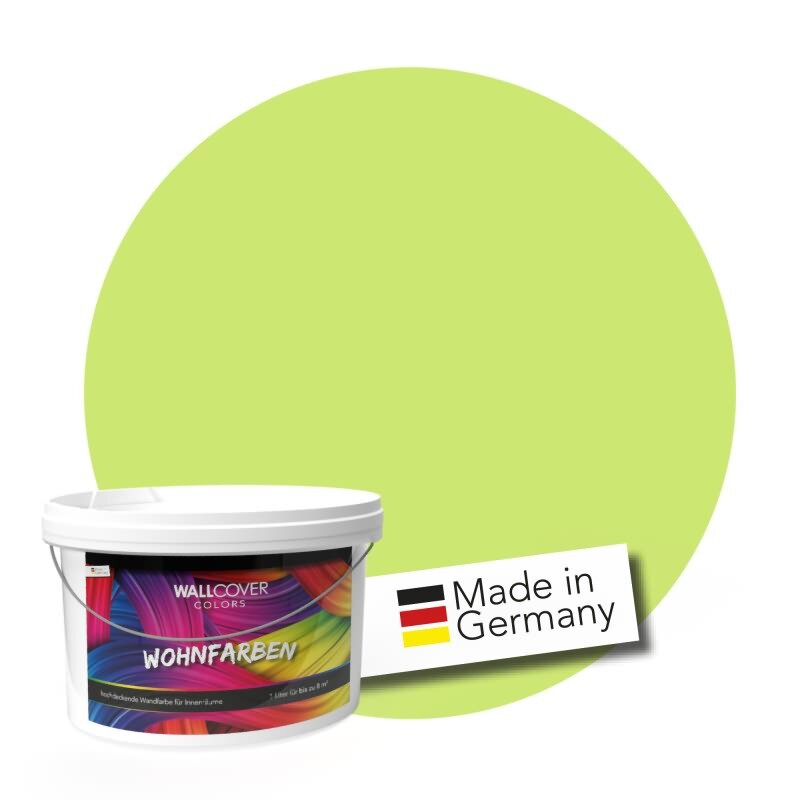 Wandfarbe NCS-S-0550-G50Y Vitales Grün-Gelb von Wallcover Colors