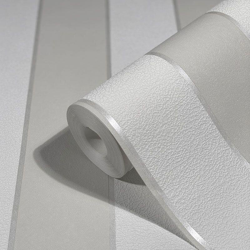 Tapete Greige, Weiß Novamur Vliestapete (1041290)