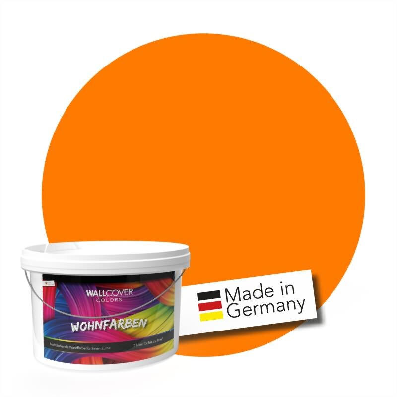 Wandfarbe NCS-S-0580-Y50R Sonnenuntergangsenergie von Wallcover Colors