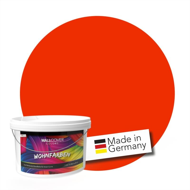Wandfarbe NCS-S-0585-Y80R Sonnenaufgangszauber von Wallcover Colors