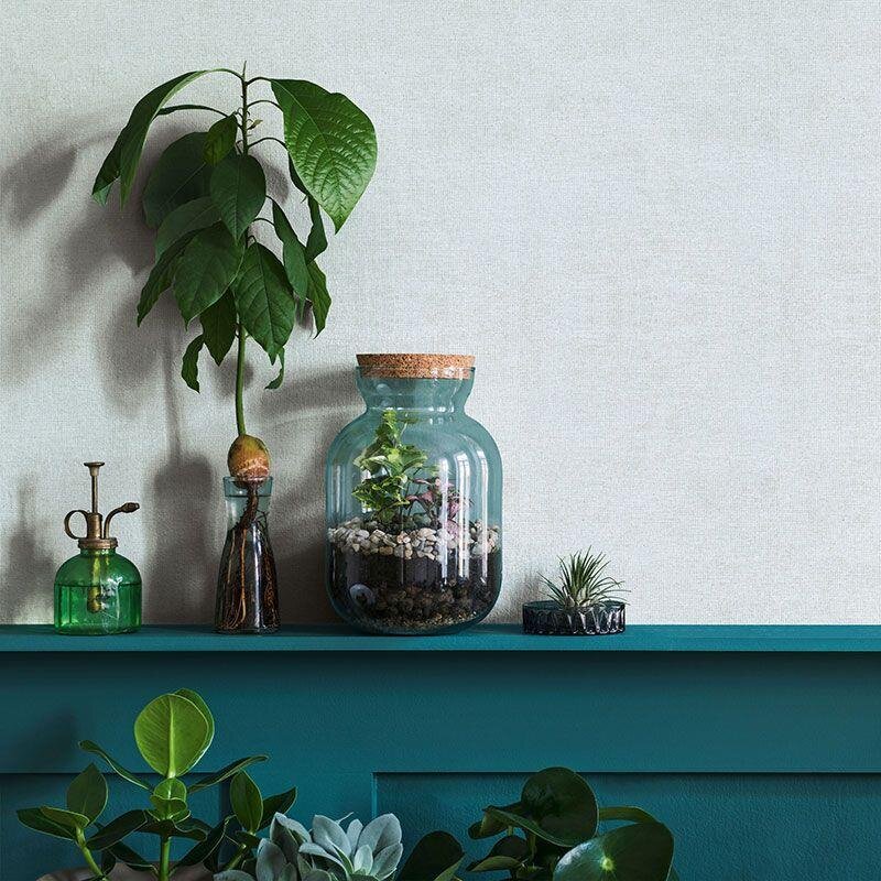 Tapete Grau, Silber, Weiß Novamur Vliestapete (1041263)