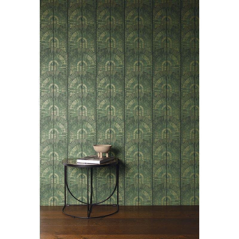 Tapete Grün MASUREEL Vliestapete (1041251)