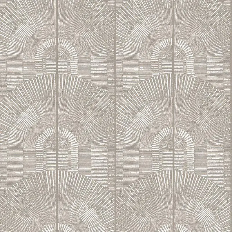 Tapete Greige MASUREEL Vliestapete (1041250)