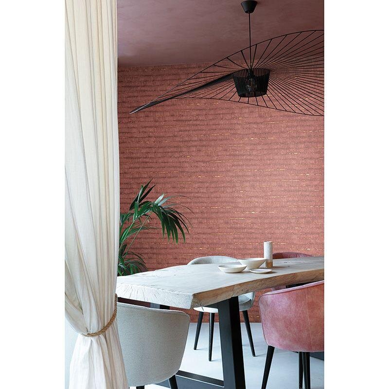 Tapete Rot MASUREEL Vliestapete (1041239)