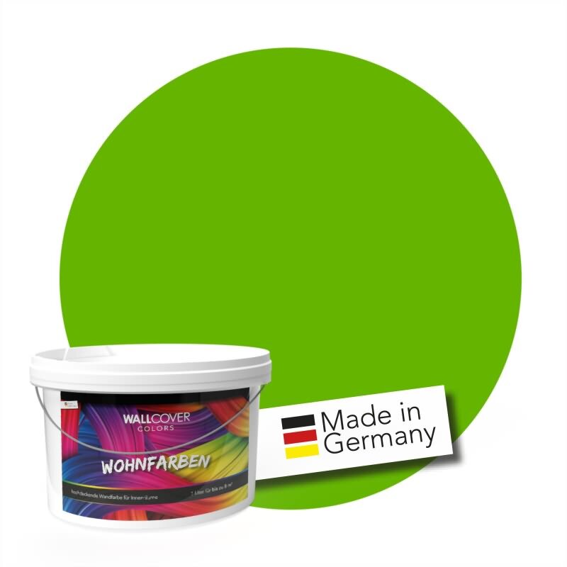 Wandfarbe NCS-S-1080-G30Y Frühlingsgrün von Wallcover Colors