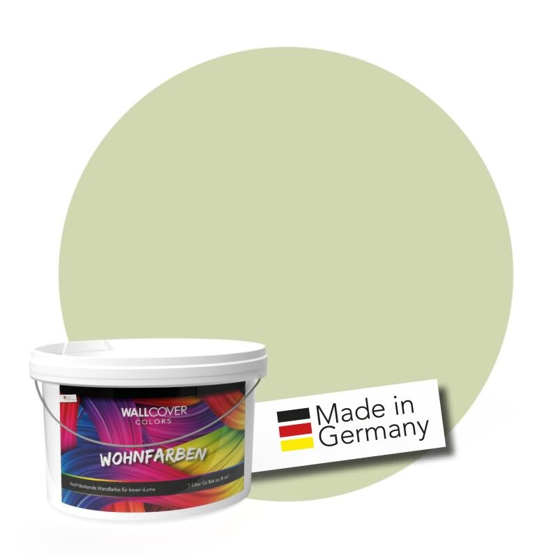 Wandfarbe NCS-S-1515-G60Y Frühlingsknospe von Wallcover Colors