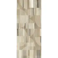 Digitaldruck-Tapete Braun, Grau, Silber Ariadne Rock...