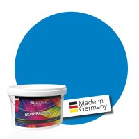 Wandfarbe NCS-S-2060-R90B Ozeanblau von Wallcover Colors