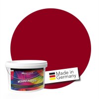 Wandfarbe NCS-S-2570-R Leidenschaftsrot von Wallcover Colors