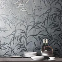 Tapete Grau, Silber Marburg Vliestapete (1041188)