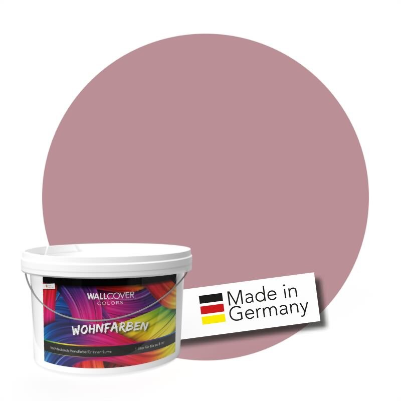 Wandfarbe NCS-S-3020-R10B Korallenrot von Wallcover Colors
