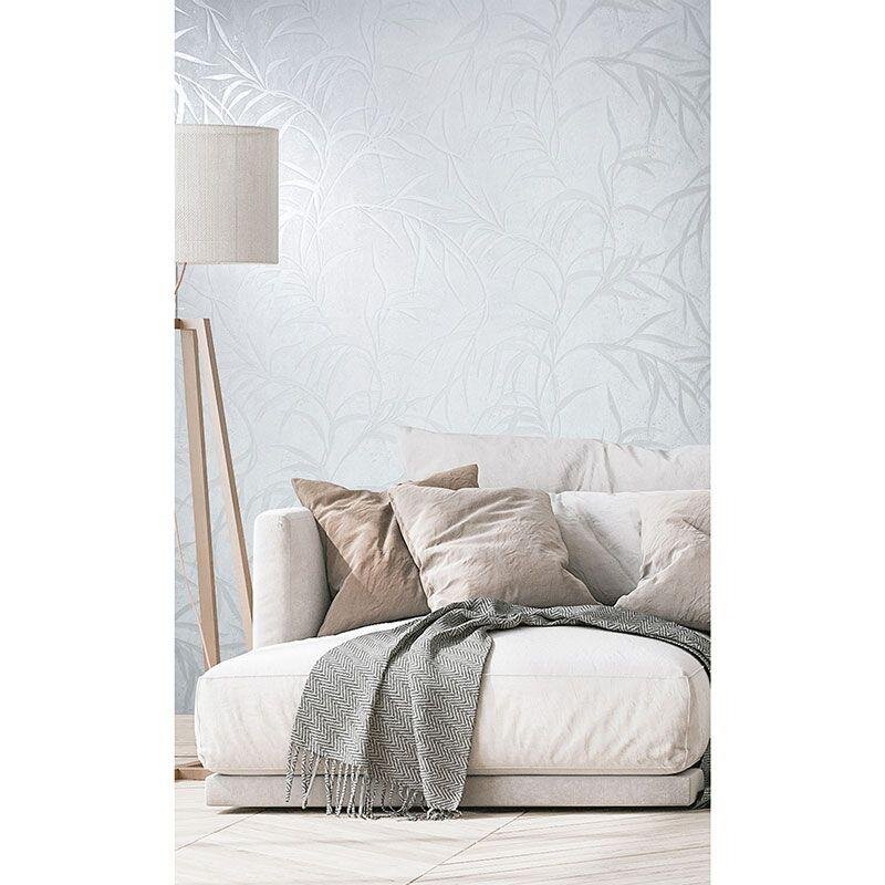 Tapete Grau, Silber, Weiß Marburg Vliestapete (1041184)