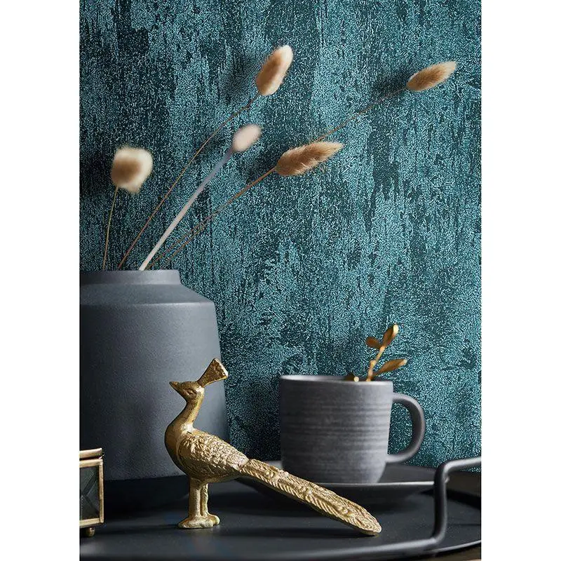 Tapete Blau, Grün, Petrol Marburg Vliestapete (1041179)