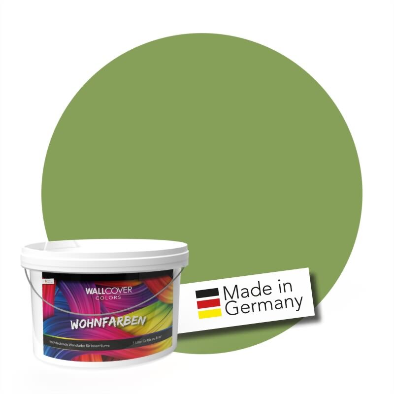 Wandfarbe NCS-S-3040-G40Y Frühlingsfrische von Wallcover Colors