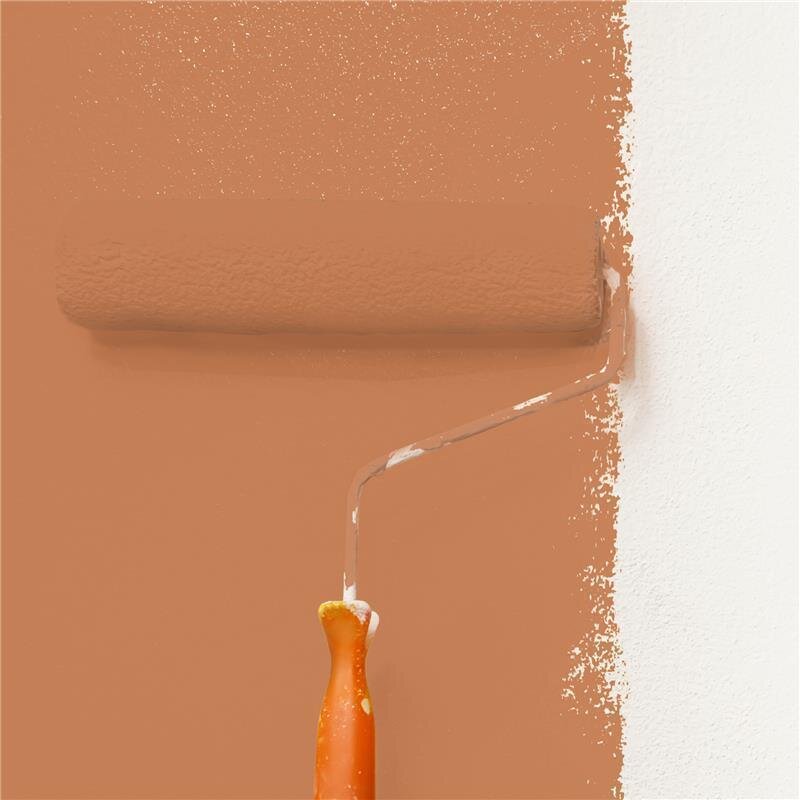 Wandfarbe NCS-S-3040-Y50R Terrakotta-Rot von Wallcover Colors