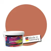 Wandfarbe NCS-S-3040-Y70R Sonnenuntergangsrot von...