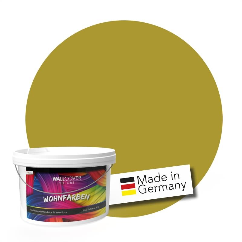 Wandfarbe NCS-S-3050-G90Y Frühlingsfrische von Wallcover Colors