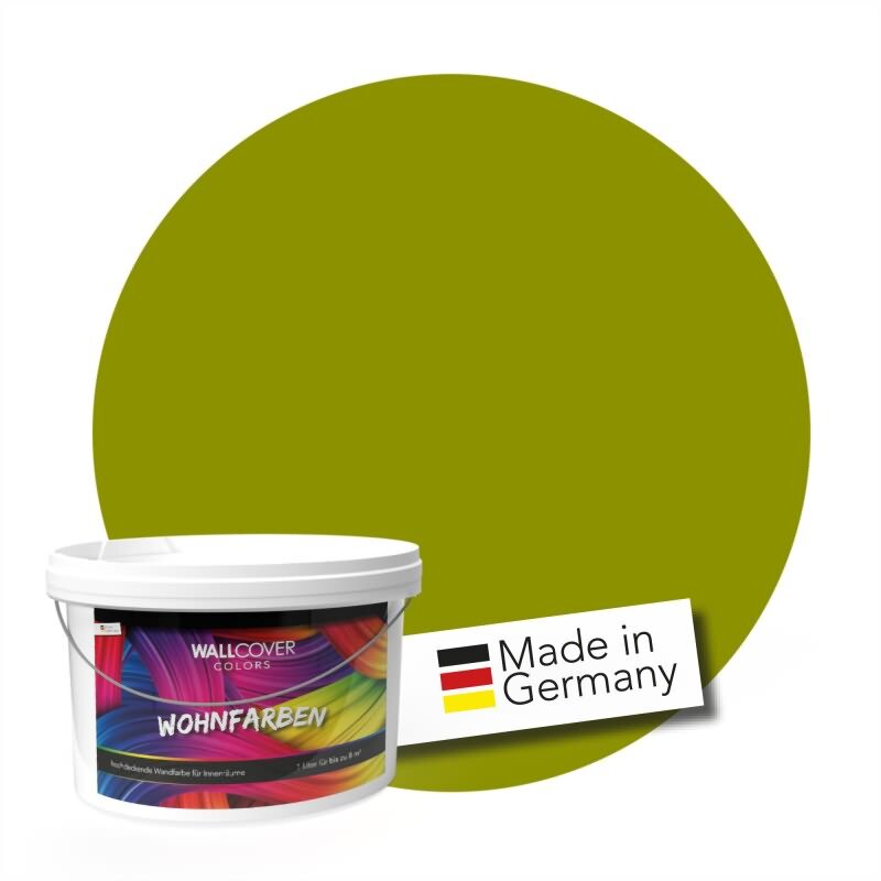 Wandfarbe NCS-S-3060-G60Y Naturgrün von Wallcover Colors