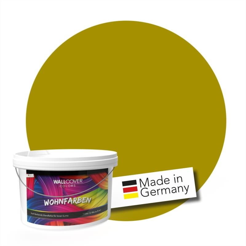 Wandfarbe NCS-S-3060-G90Y Frühlingsfrische von Wallcover Colors