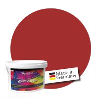 Wandfarbe NCS-S-3060-Y90R Korallenrot von Wallcover Colors