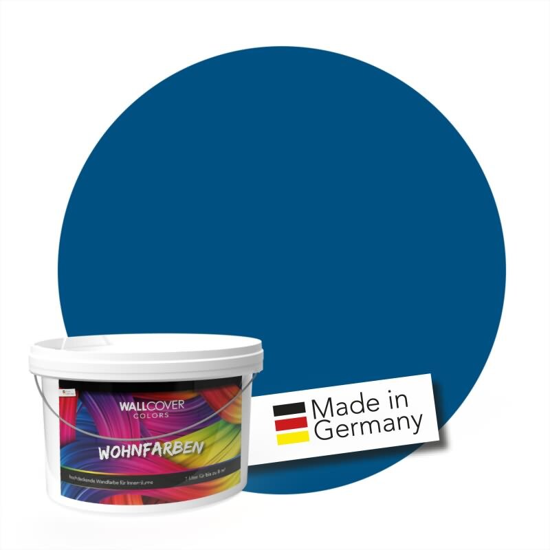 Wandfarbe NCS-S-3065-R90B Ozeanblau von Wallcover Colors, 19,90
