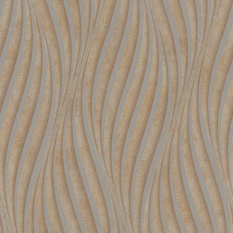 Tapete Braun, Grau, Silber Marburg Vliestapete (1041163)