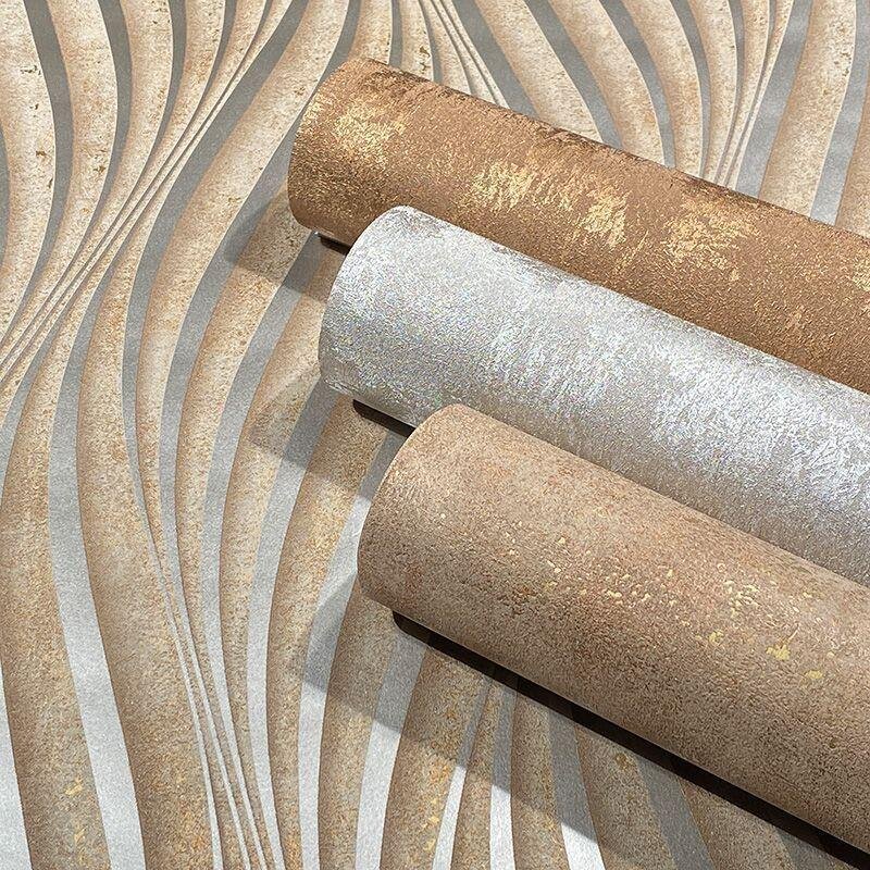 Tapete Braun, Grau, Silber Marburg Vliestapete (1041163)