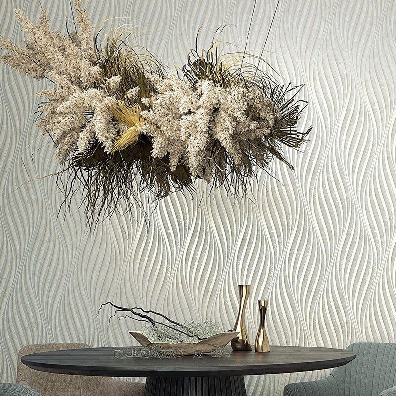 Tapete Beige, Creme, Grau, Silber Marburg Vliestapete (1041161)