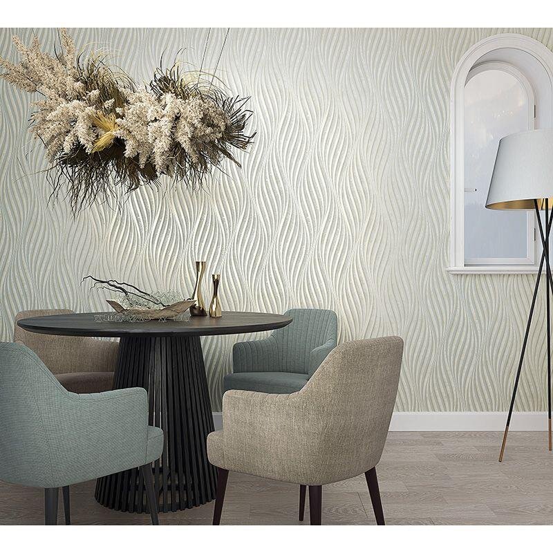 Tapete Beige, Creme, Grau, Silber Marburg Vliestapete (1041161)