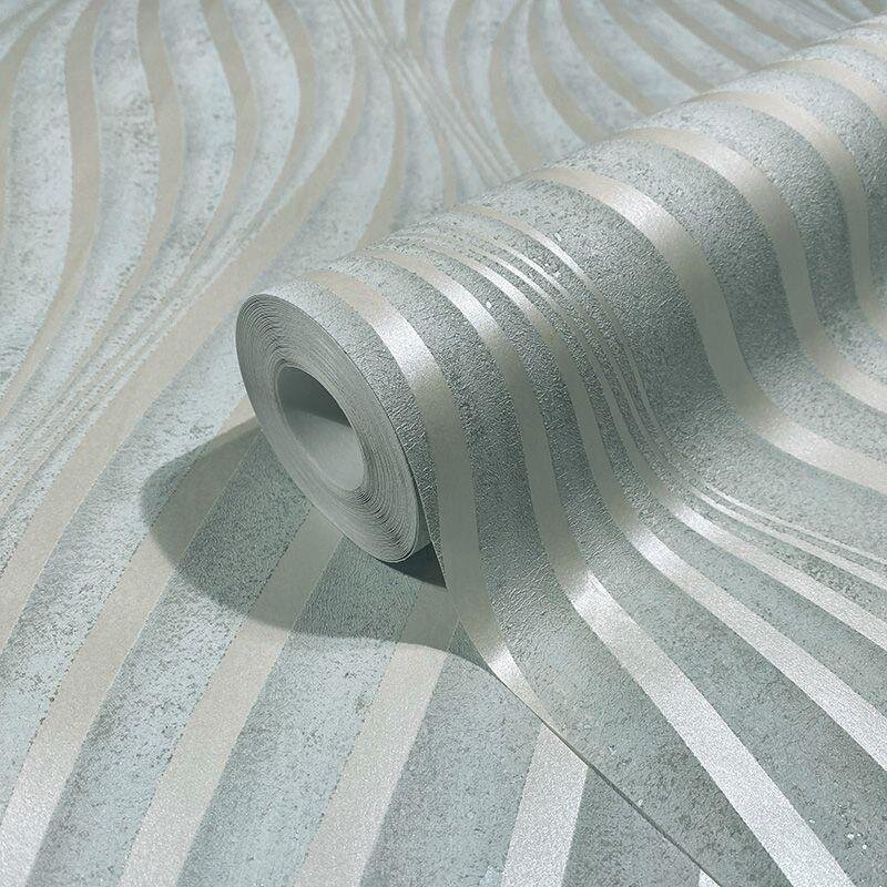 Tapete Beige, Creme, Grau, Silber Marburg Vliestapete (1041161)