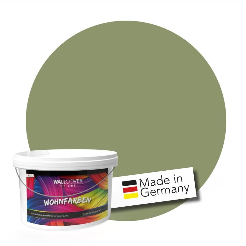 Wandfarbe NCS-S-4020-G50Y Grünoase von Wallcover Colors