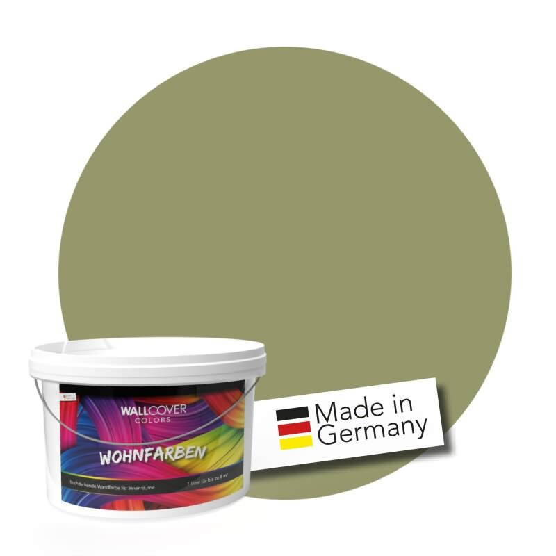Wandfarbe NCS-S-4020-G70Y Sanftes Frühlingsgrün von Wallcover Colors