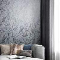 Tapete Grau, Silber Marburg Vliestapete (1041155)