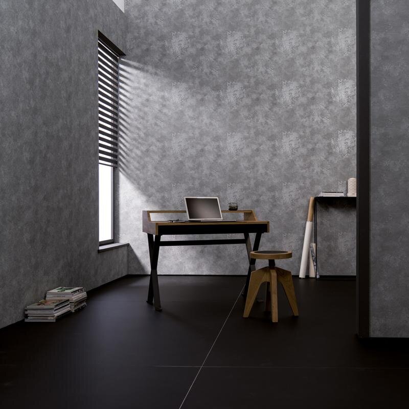 Tapete Grau, Silber Dieter Langer Vliestapete (1033245)