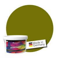 Wandfarbe NCS-S-4550-G70Y Gr&uuml;ner Hauch von Wallcover...