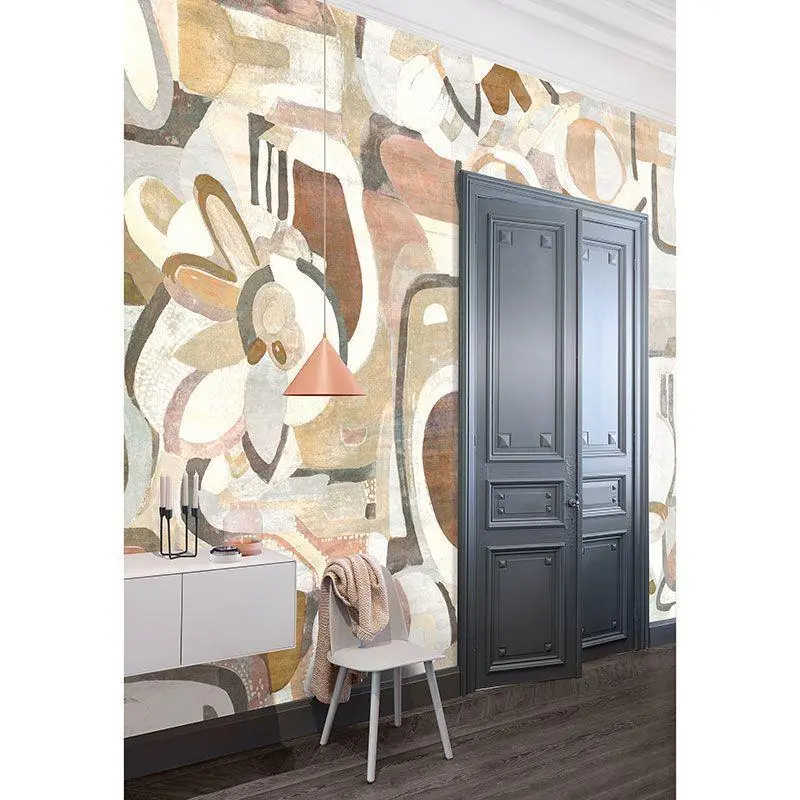 Digitaldruck-Tapete Braun Warre Soft MASUREEL (1041141)