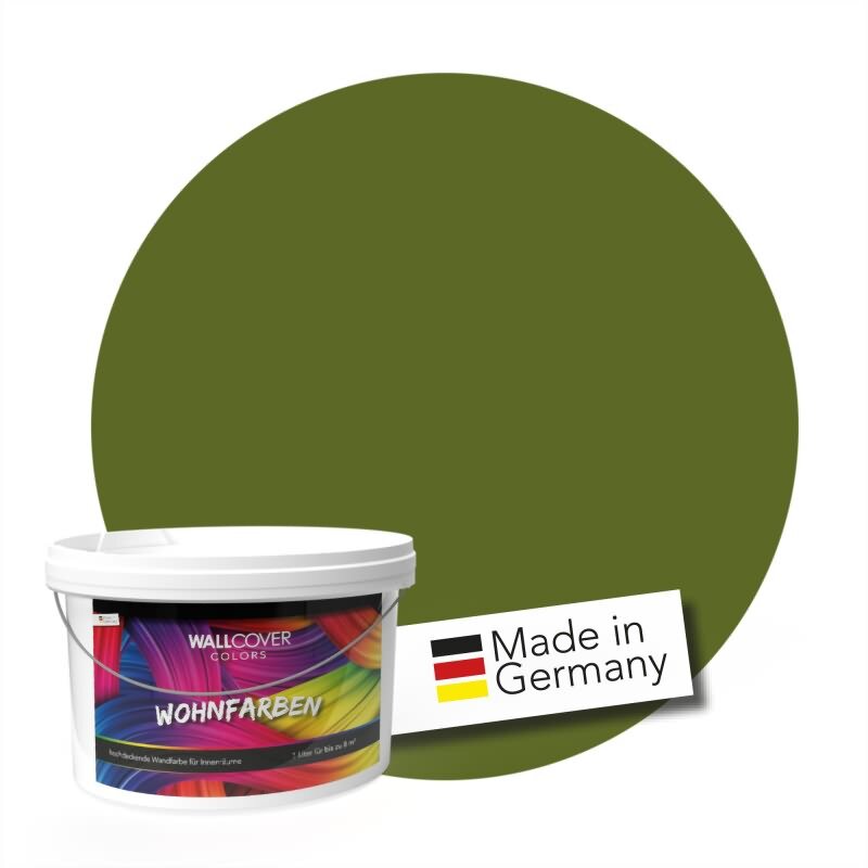Wandfarbe NCS-S-5040-G50Y Frühlingssonne von Wallcover Colors