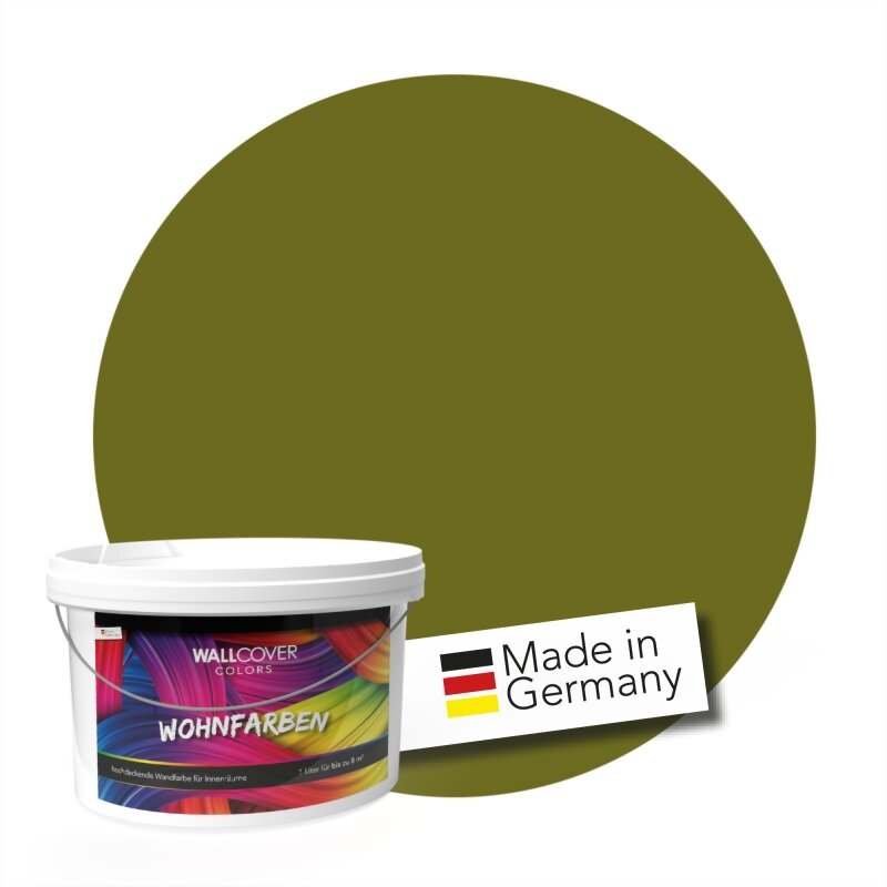 Wandfarbe NCS-S-5040-G70Y Frühlingsfrische von Wallcover Colors