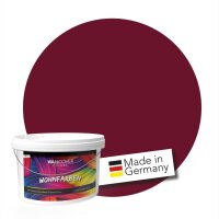 Wandfarbe NCS-S-5040-R10B Rubinrot von Wallcover Colors
