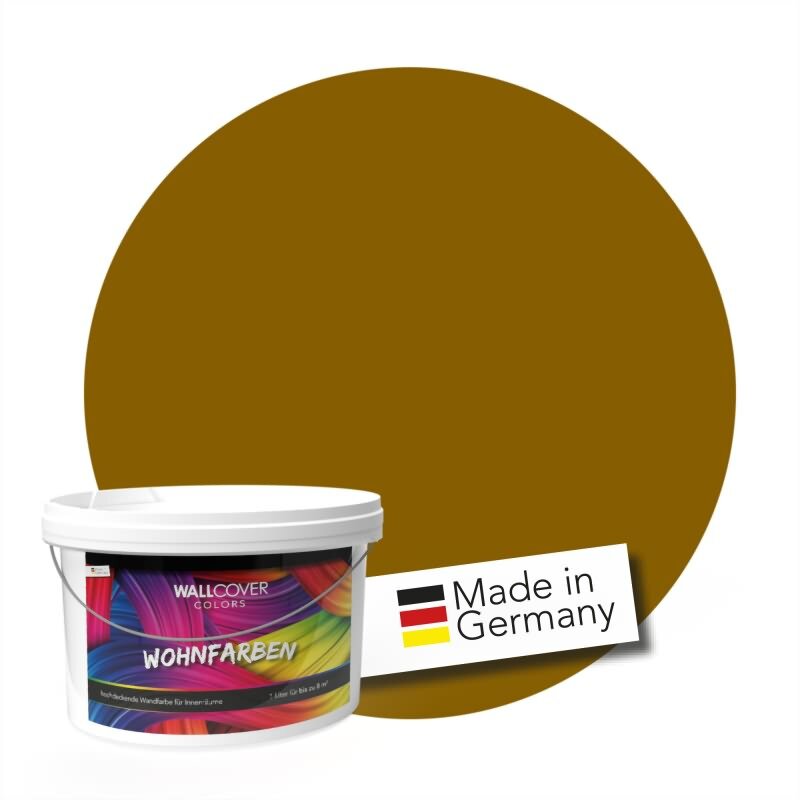 Wandfarbe NCS-S-5040-Y10R Amberglanz von Wallcover Colors