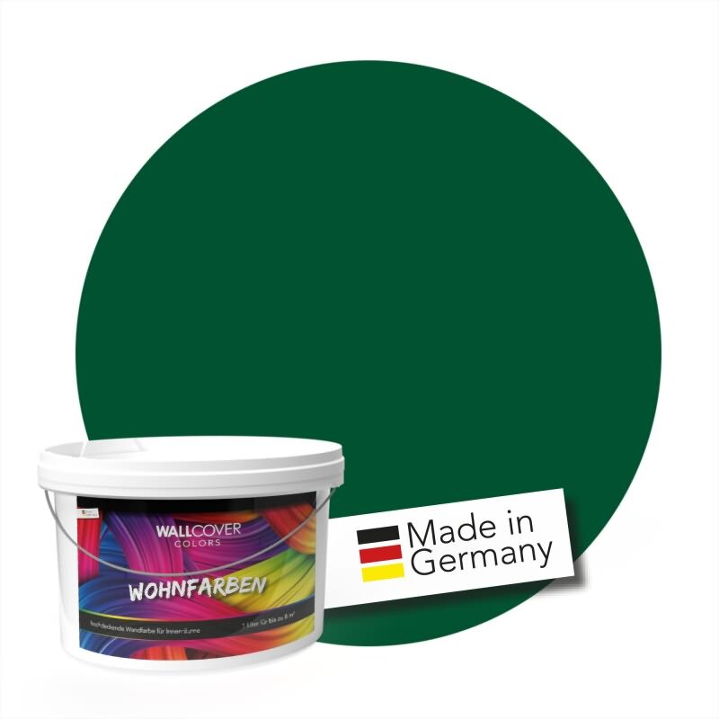 Wandfarbe NCS-S-5540-G Waldrefugium von Wallcover Colors