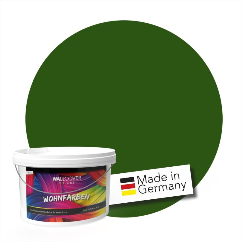 Wandfarbe NCS-S-5540-G30Y Waldlicht von Wallcover Colors