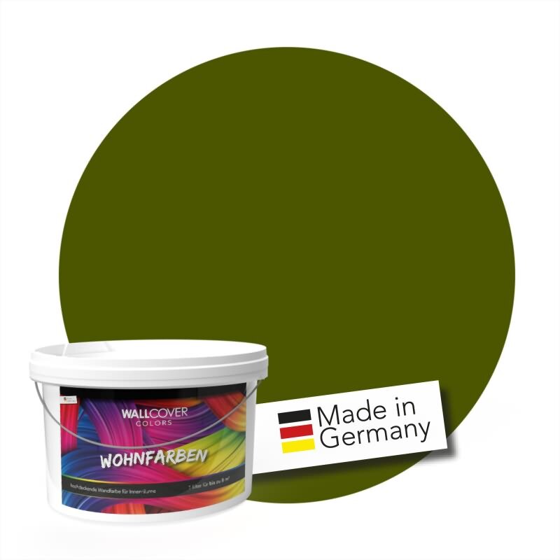 Wandfarbe NCS-S-5540-G50Y Waldsonne von Wallcover Colors