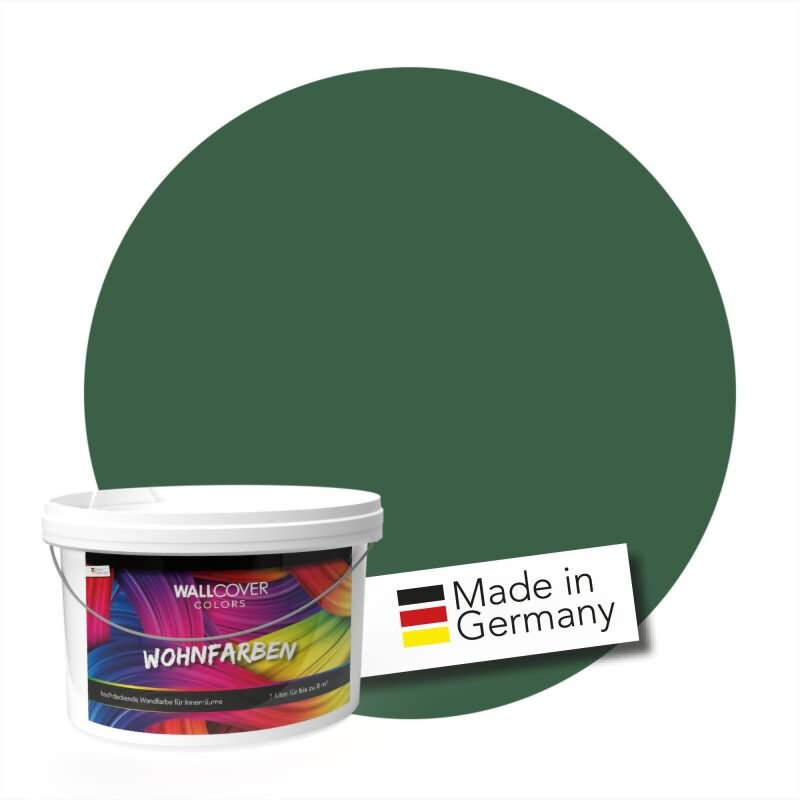 Wandfarbe NCS-S-6020-G10Y Waldfrische von Wallcover Colors