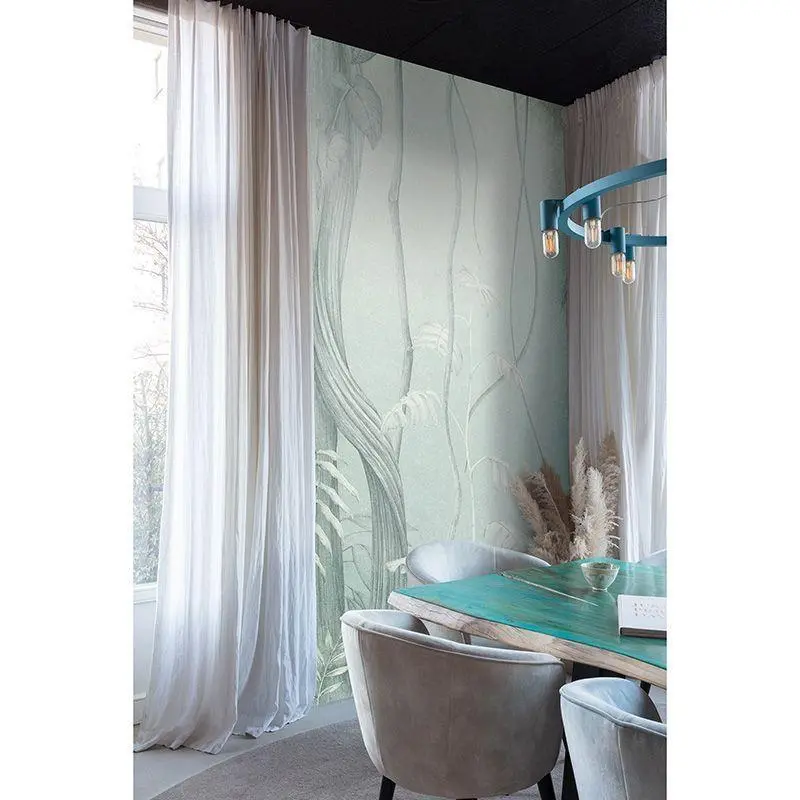 Digitaldruck-Tapete Grün Moesson Dew MASUREEL (1041121)